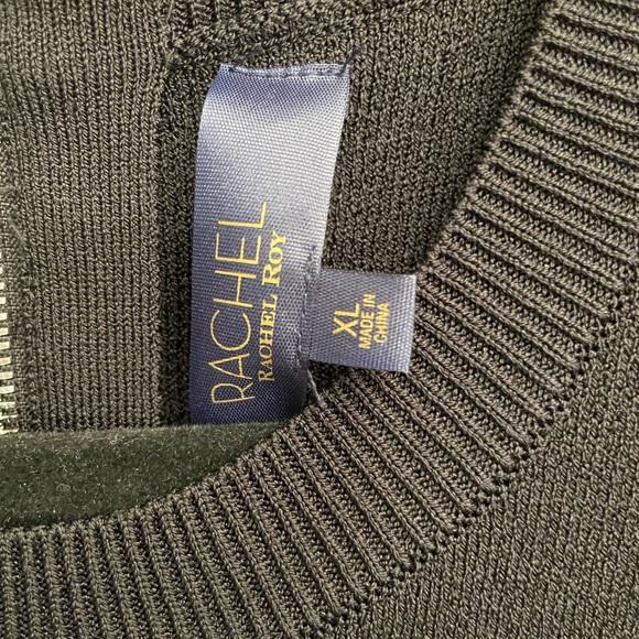 RACHEL Rachel Roy Black and White Dress - Picture 4 of 5